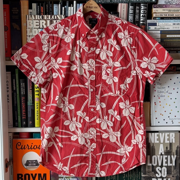 J Crew | S | Slim S/S Hawaiian Shirt - Picture 3 of 11